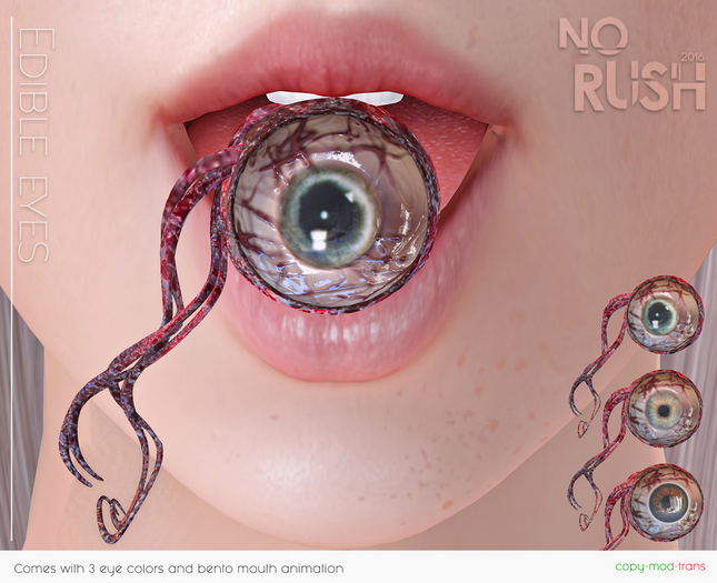 Second Life Marketplace [NoRush] Edible Eye